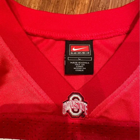 Boy’s Large Nike Ohio State Jersey 10 OSU - Picture 3 of 3